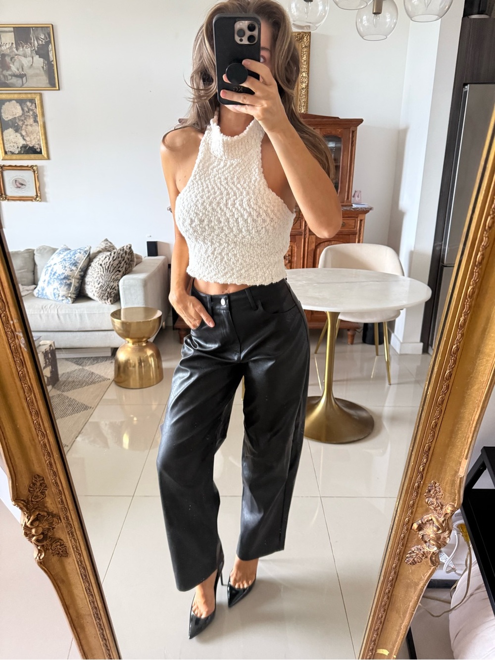 Zara Halter Top